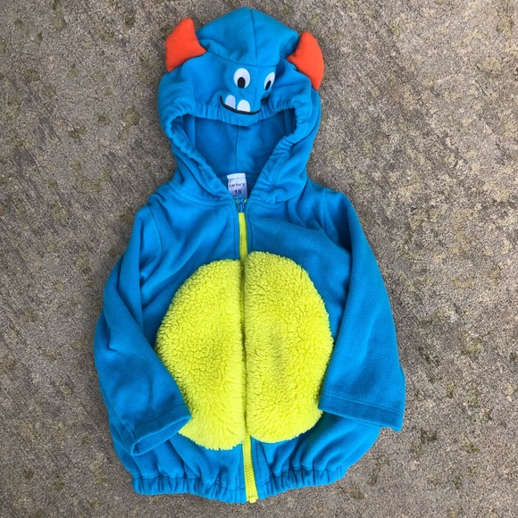 Carter's Other - Carters blue monster halloween costume